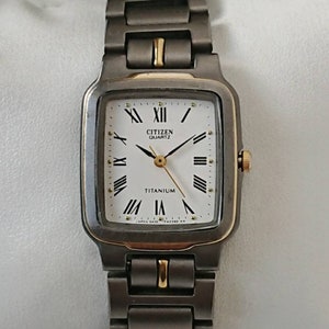 Citizen Vintage Titanium Tank anni '90 unico