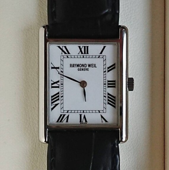 Vintage Raymond Weil Tank jaren 90 ongebruikt | Etsy België