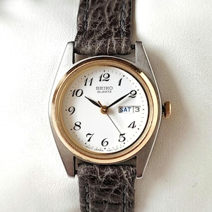 Vintage Seiko Gold voor dames jaren 90 Zeldzaam