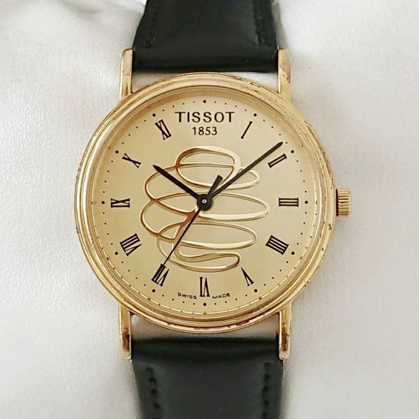 Vintage Tissot Gold 90s Ultra Rare