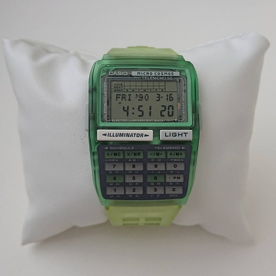 Vintage Casio Dbc 63 Micro Cosmos With Flash/dc Background