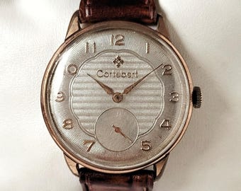 Rare Cortebert Classic | Mechanical | Floral dial