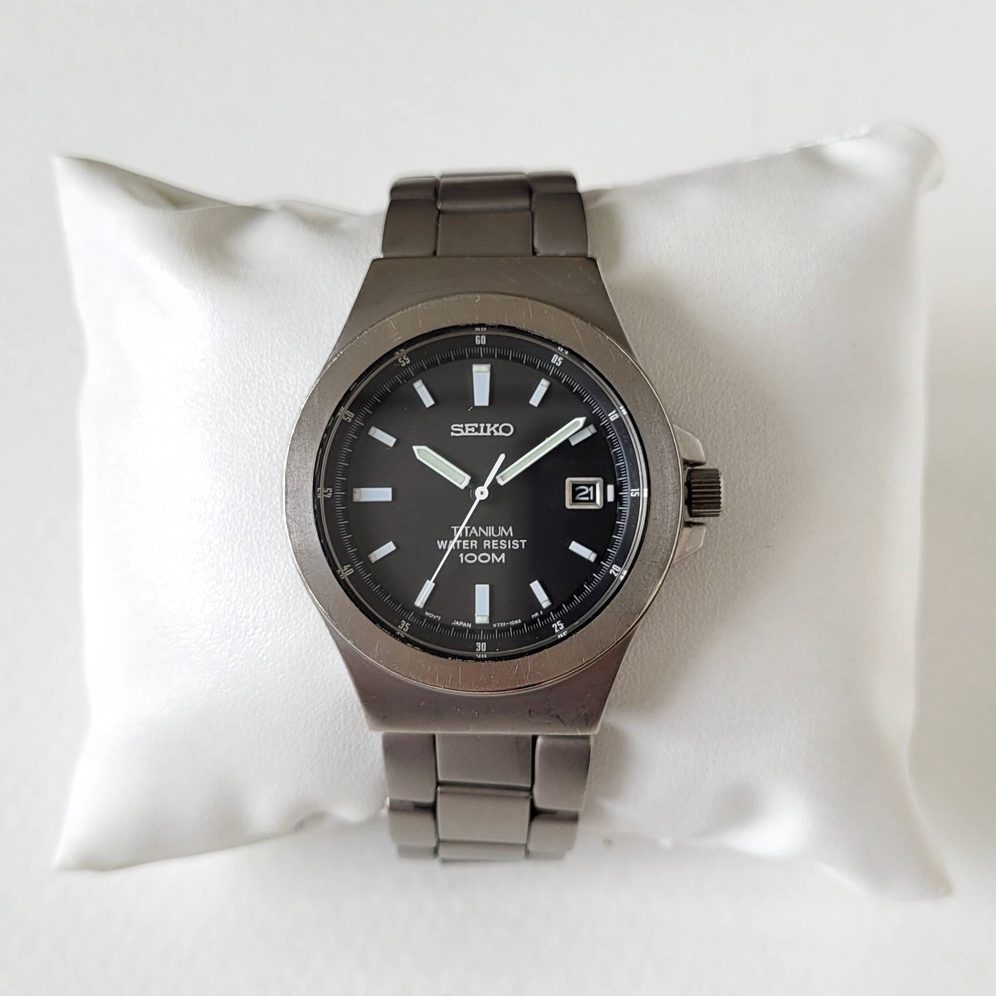 seiko titanium frame price