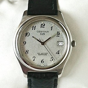 Certina DS vintage avec logo tortue des années 90 en très bon état