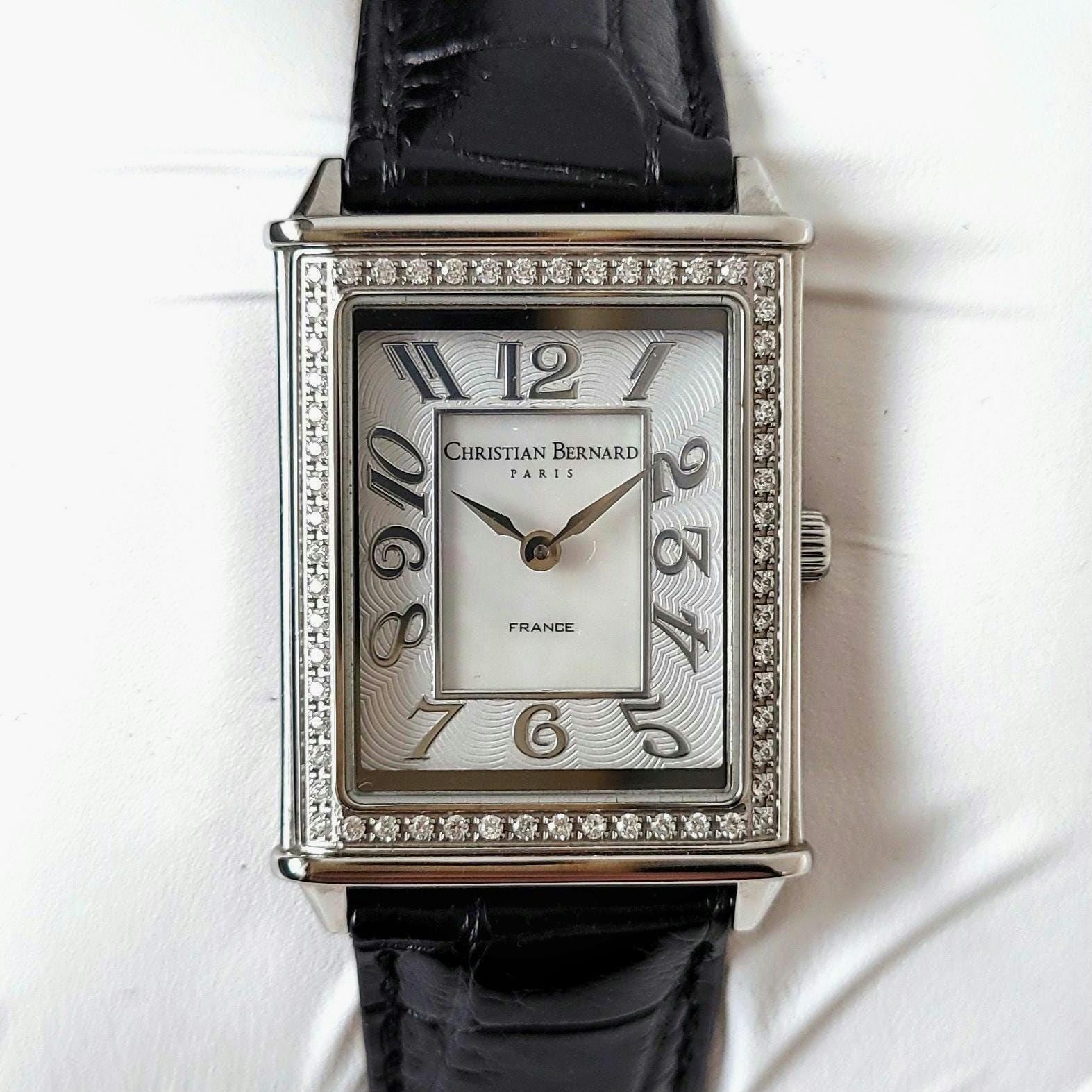 NOS Christian Bernard Tank With Diamonds | Quartz | Mother of
