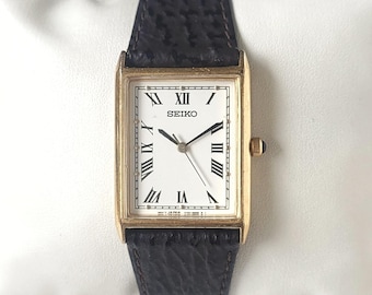 Vintage Seiko Lukia 4N21 5260 White Dial Lady Quartz Watch Japan