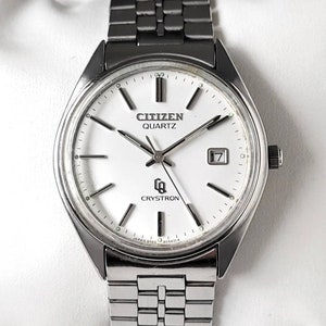 Citizen Crystron 4 vintage, serie especial años 80, todo original.