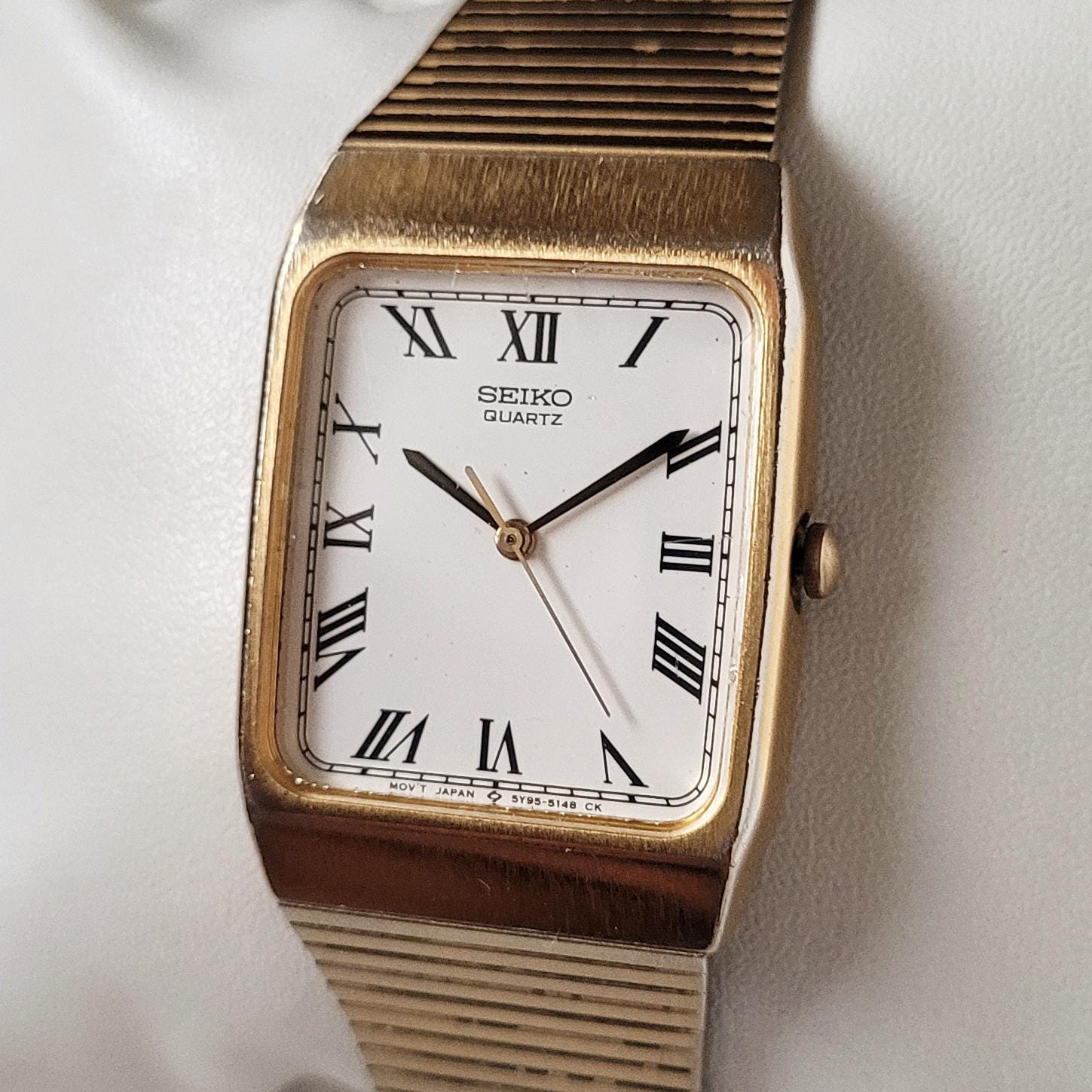 セイコー タンク ヴィンテージ ヴィンテージ セイコー タンク 80 年代 ユニーク! - Etsy 日本