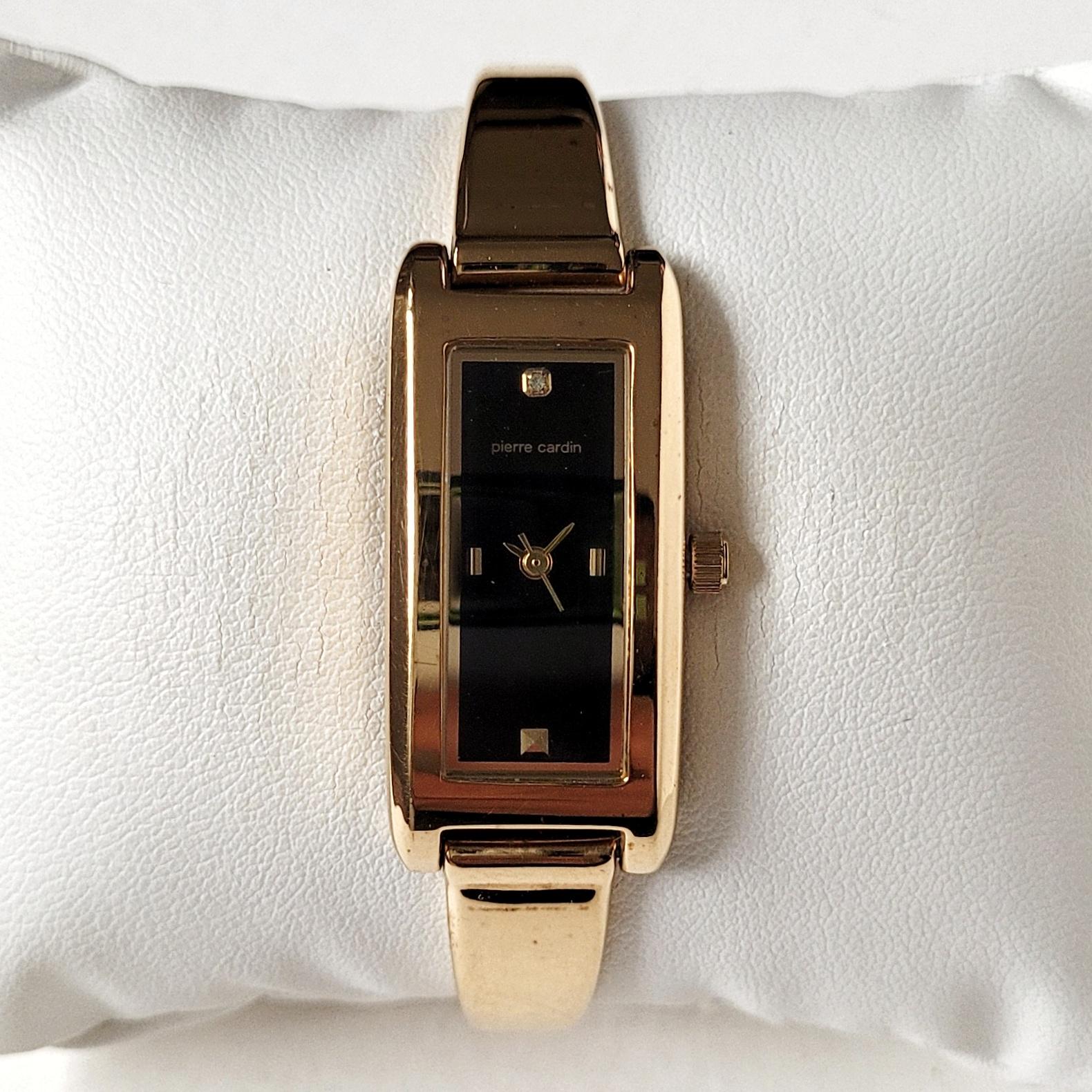 Vintage Pierre Cardin Gold With Diamonds 90s Unique - Etsy