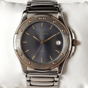 Vintage Claude Bernard Gray 90s Unique