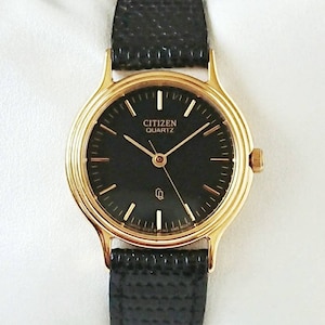 "Citizen Schwarz&Gold 90er Jahre ""Citizen""."