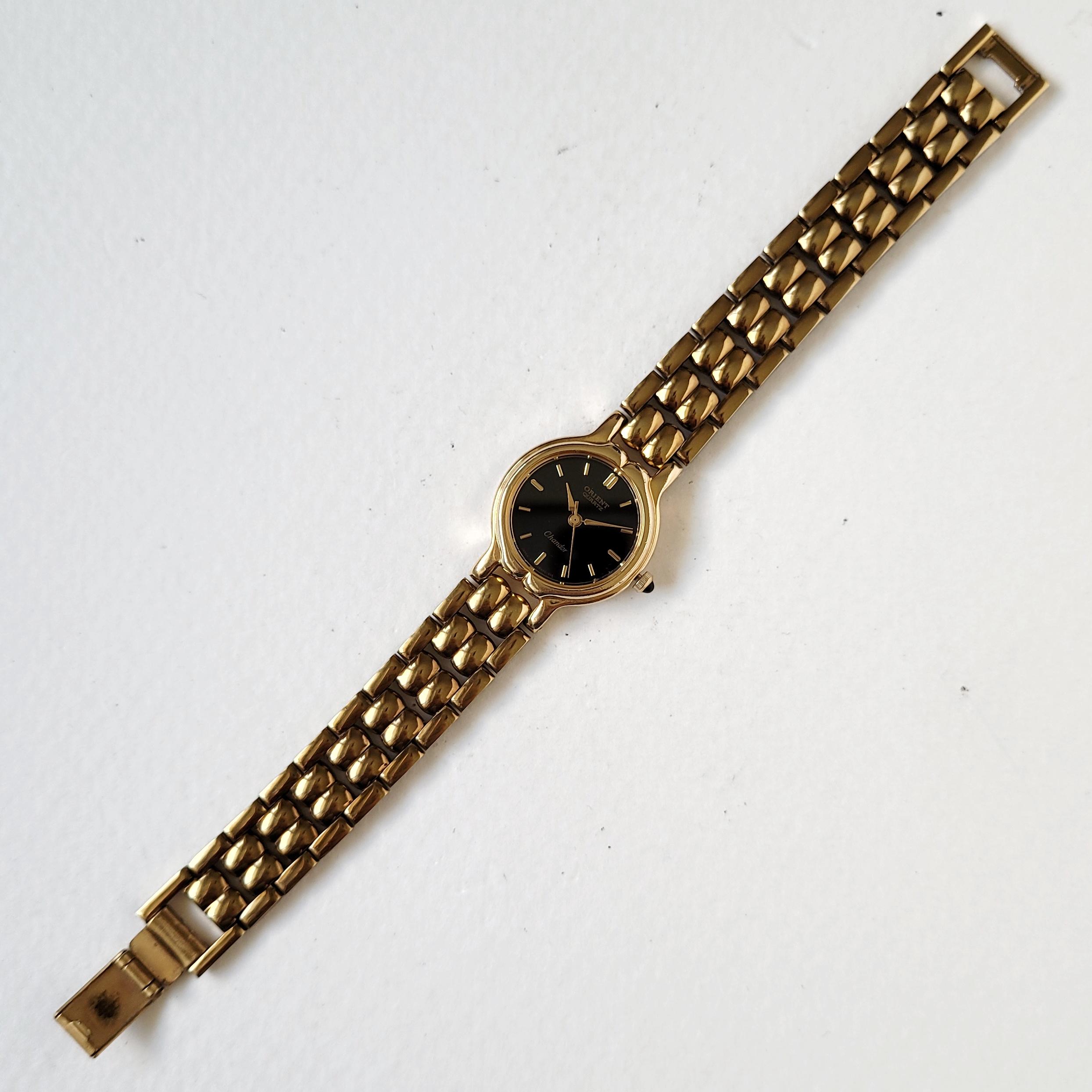 Vintage Orient Black&gold for Ladies 90s Unique - Etsy