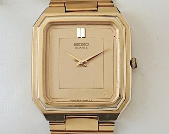 Vintage Seiko Gold 90s Unique