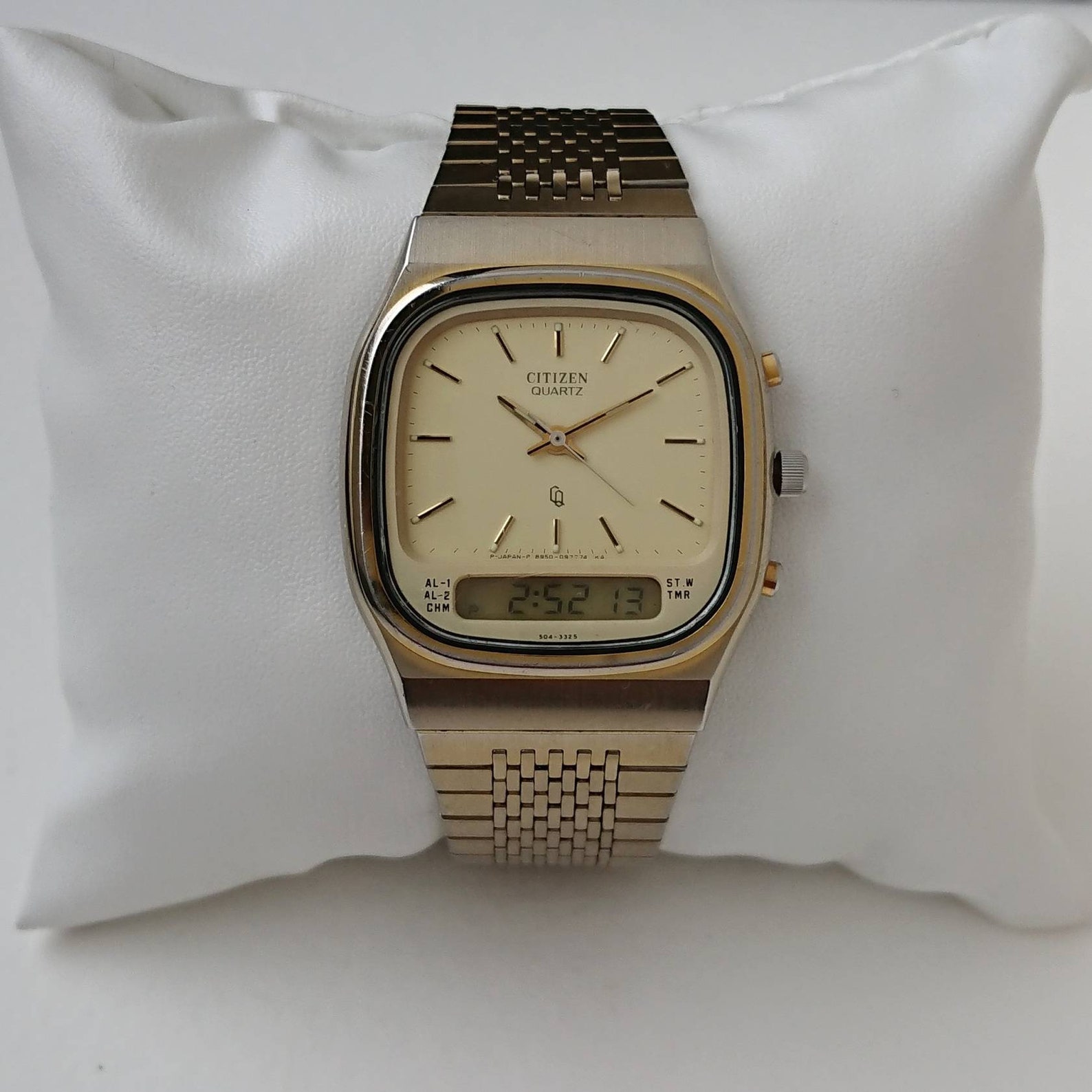 Vintage Citizen Analogue & Digital Watch 80s Etsy