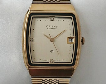 Vintage Orient Gold With Diamond 90s All Original - Etsy Vintage Orient Gold With Diamond 90s All Original - Etsy
