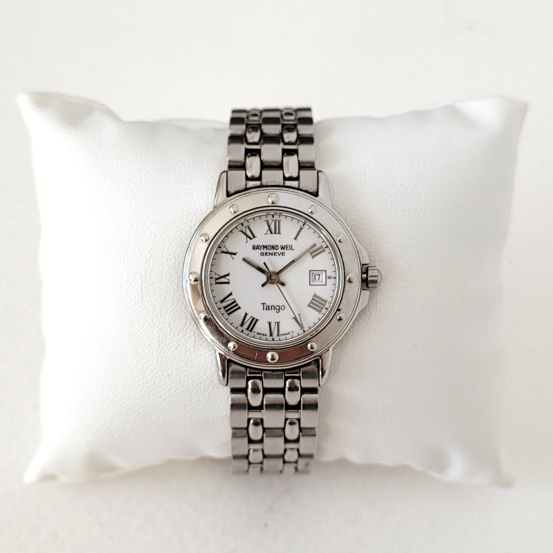 Vintage Raymond Weil Tango 90s Ultra Rare - Etsy Vintage Raymond Weil Tango 90s Ultra Rare - Etsy