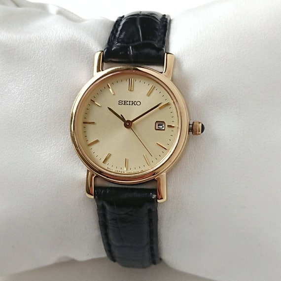Vintage Seiko Gold for ladies 90s all original - Etsy 日本