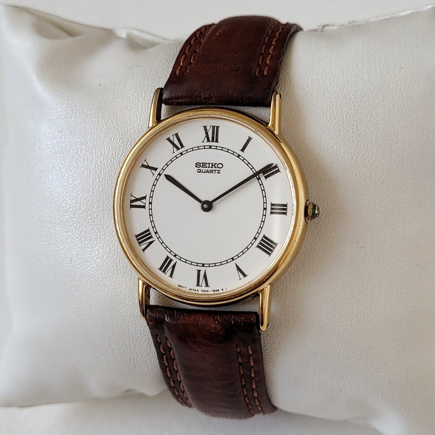 Vintage Seiko Classic Dress Watch 90s Iconic - Etsy