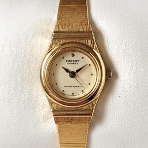 Vintage Orient Gold für Damen 90er Jahre Top Zustand