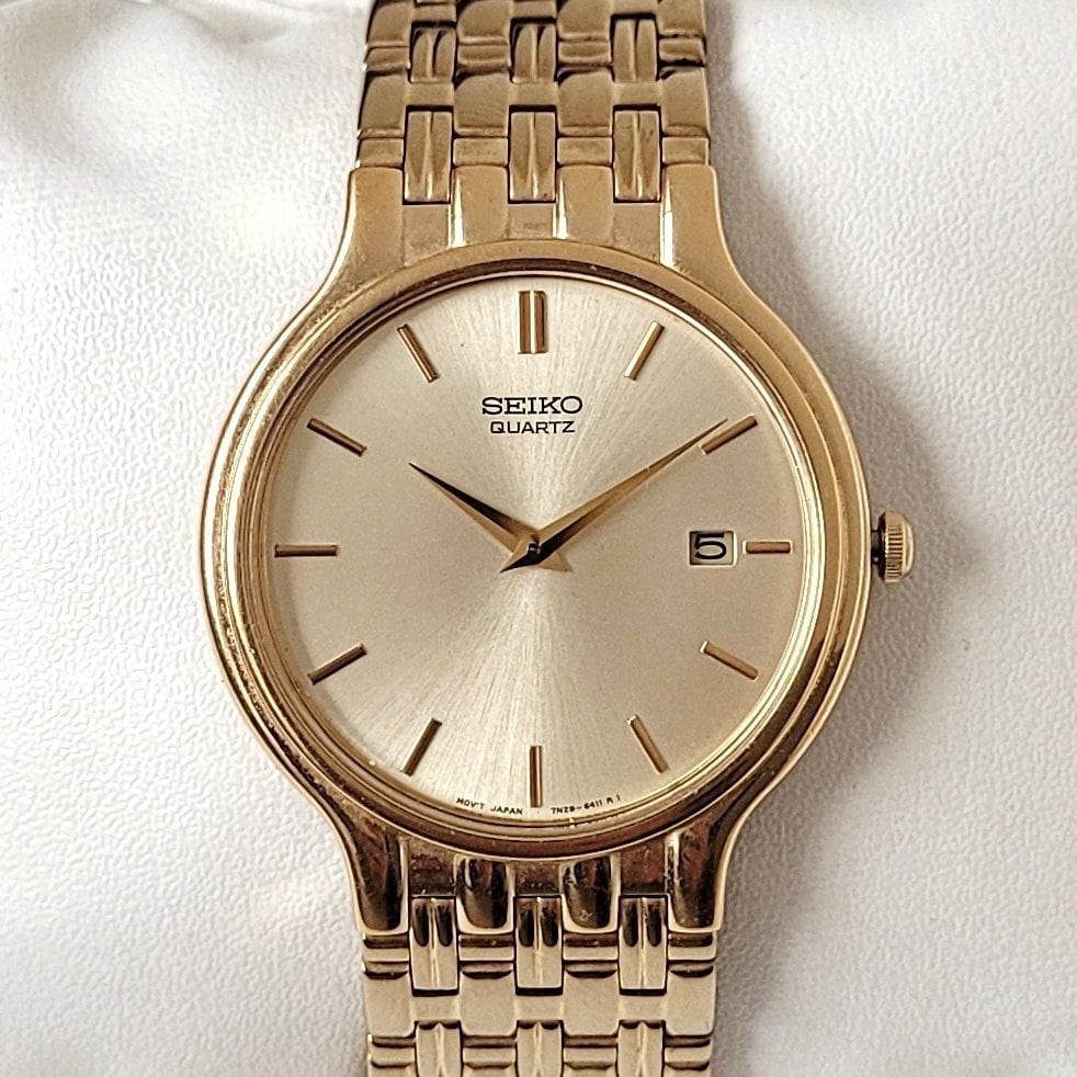 〇Nc左1045 昭和レトロ SEIKO QUARTZ DM303E オレンジ 〇Nc左1045 昭和レトロ SEIKO QUARTZ DM303E オレンジ 〇Nc左