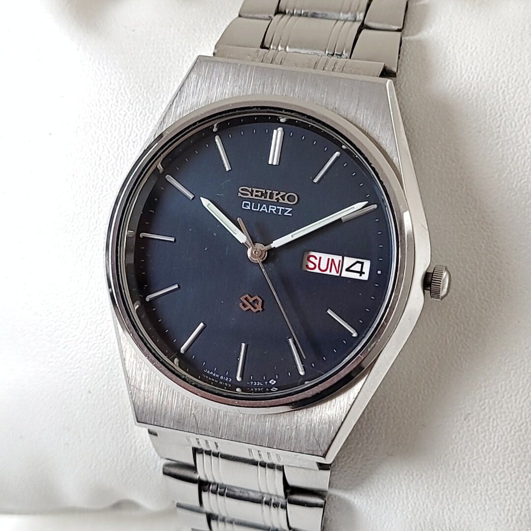 Vintage Seiko Quartz 80s All Original - Etsy display picture 3
