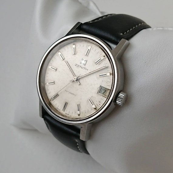 Vintage Zenith Automatic 70s Unique - Etsy Vintage Zenith Automatic 70s Unique - Etsy