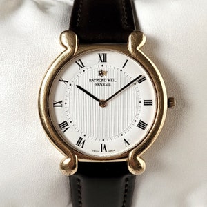 Vintage Raymond Weil Geneve 90s Ultra Rare