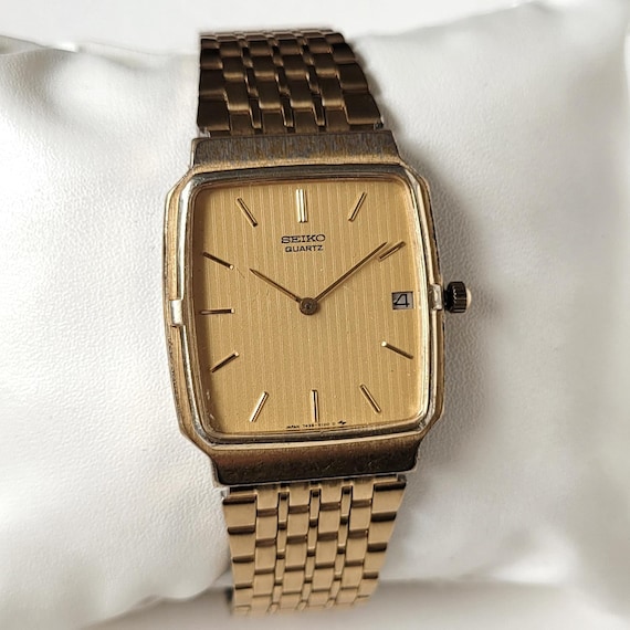 Vintage Seiko Rectangular 90s Unique - image 3
