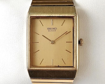 ヴィンテージ SEIKO 1400 タンク ローマン文字盤 稼働品 美品 希少
