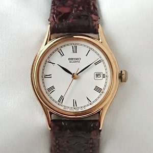 Vintage Seiko Classic Dress Watch jaren 90 met doos