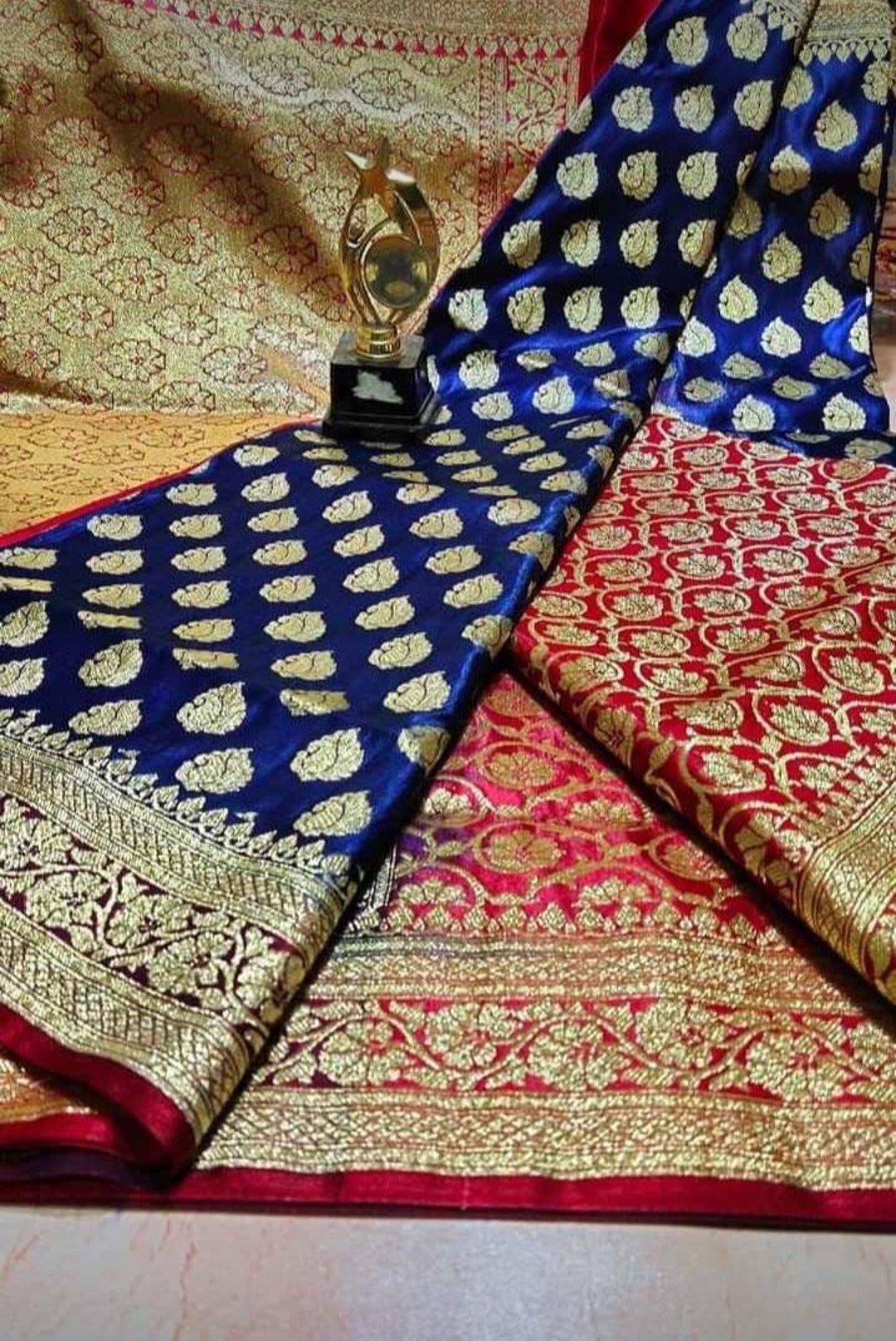 Unique Design Banarasi Katan Silk Saree beautiful Traditional