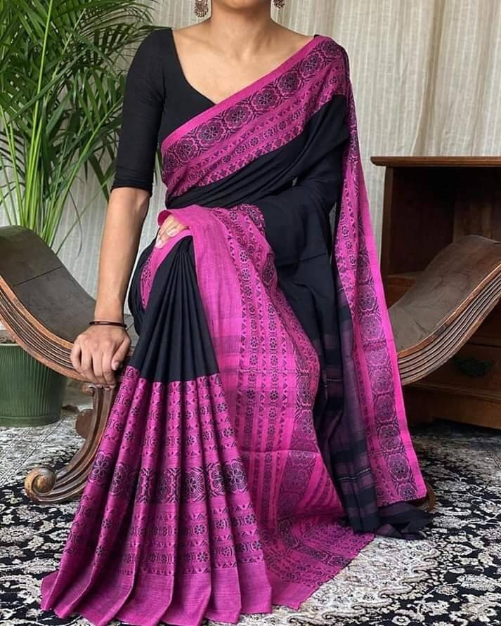 soft khadi sarees