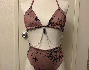Sun Kissed Set 2.0/ Rave Outfit/ Festival Outfit/ Bathing Suit