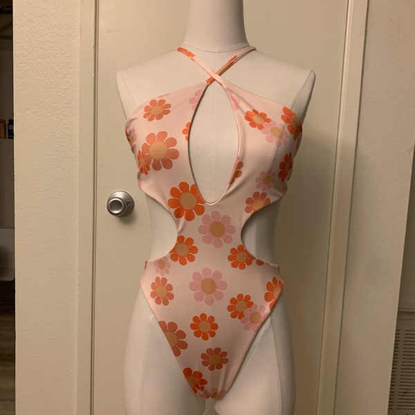 Daisy Dream Bodysuit/ Rave Outfit/ Festival Outfit/ Bathing Suit