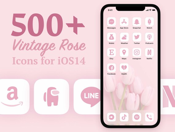 Roblox icon - pink / ios14 ios15 iPhone icons / android icons