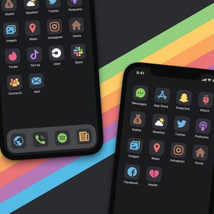 Pastel Theme Icons Pack for iOS Home Screen