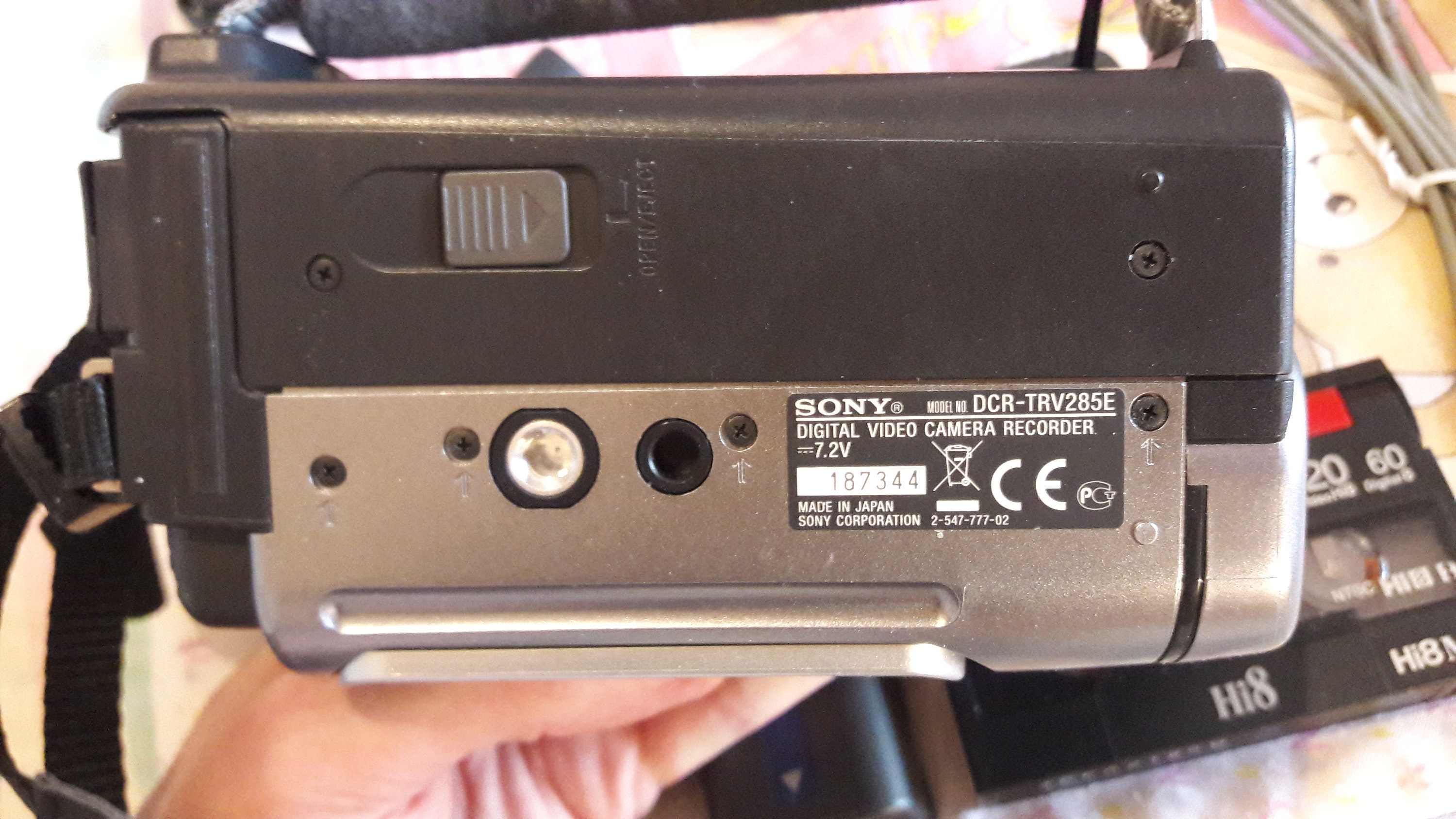 Camcorder Sony DCRTRV285E Digital8. in Working Order. Made in Etsy