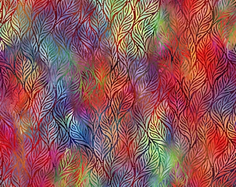 Leaves; Impressions Collection by Jason Yenter for In The Beginning Fabrics