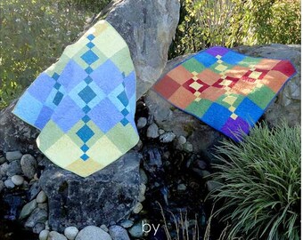Sweet & Salty Quilt Kit, by Laurie Shifrin Featuring Dit Dot collection by In the Beginning fabrics