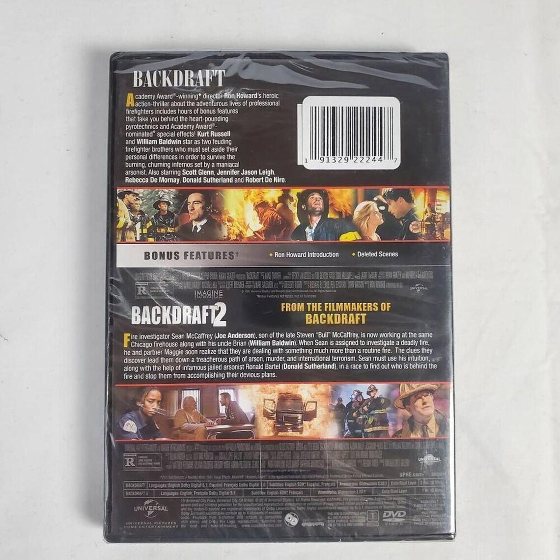 Backdraft Collection Backdraft / Backdraft 2 – 2-movie Collection (DVD) - Etsy