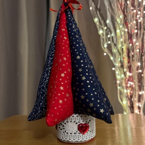 Luxury,Decorative fabric Christmas tree
