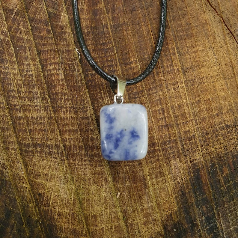 Sodalite stone pendant