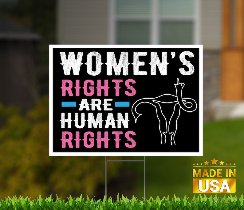 Women's Rights Are Human Rights bird Edition - Etsy