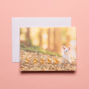 Niedliche Osterhasen-Kaninchen-Karte für Freund