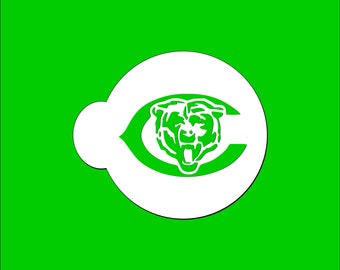 Chicago Bears Logo Stencil