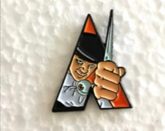 4 1/" A Clockwork Orange Ultra Violence Droog pinback badges buttons