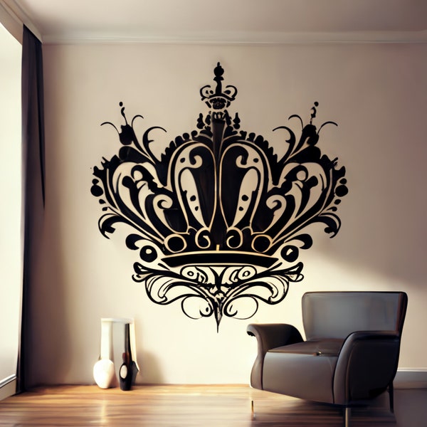 Princess Crown Decal - Etsy