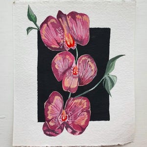 Begonia Plant Painting