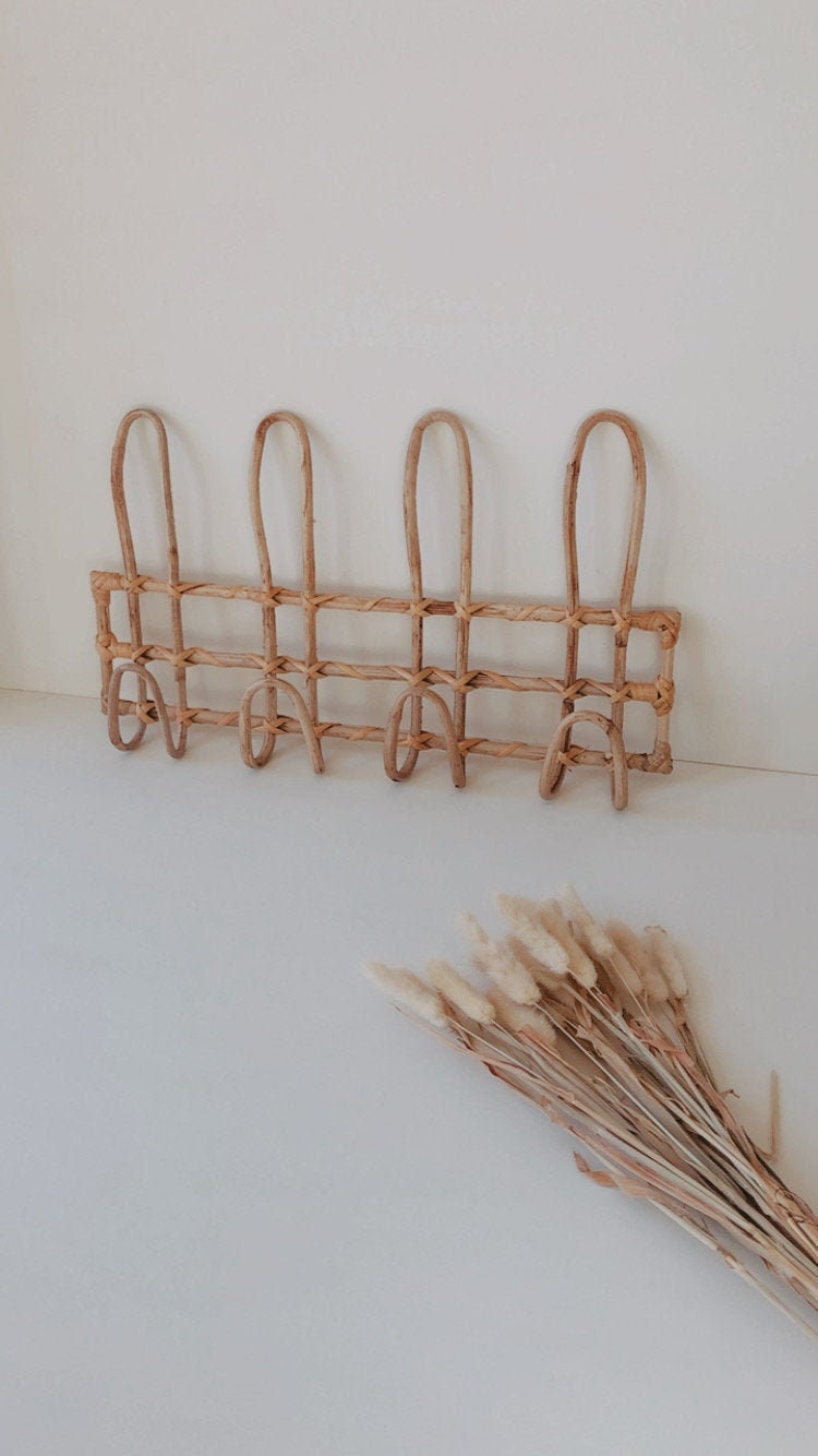 Rotin Coatrack/Accrochage Mural