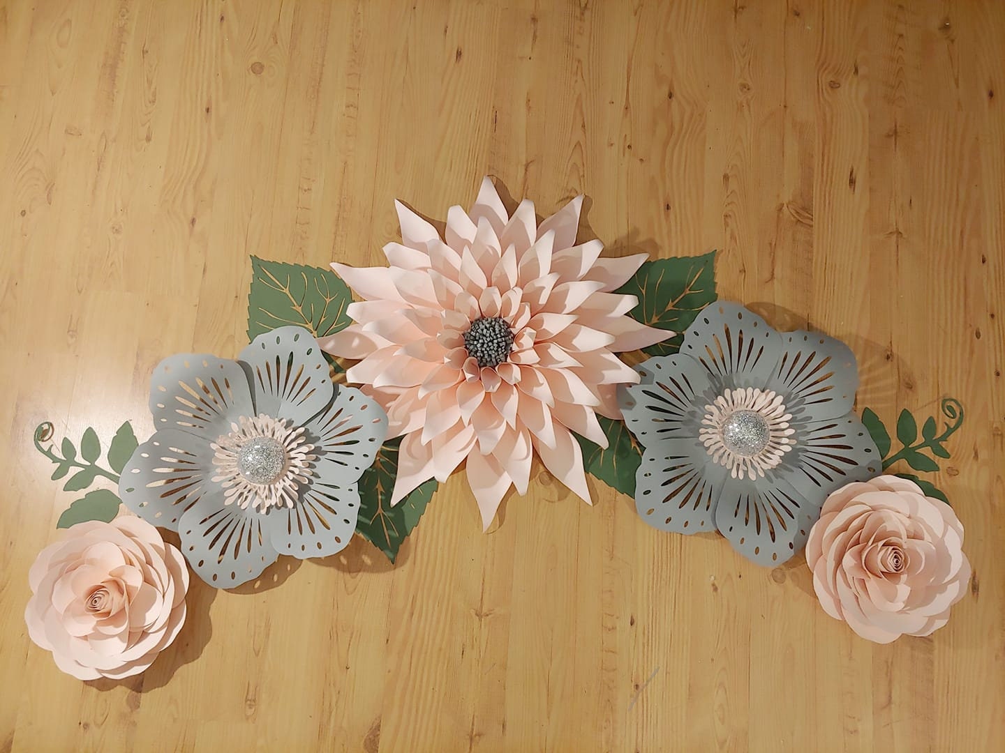 Pink and Grey Nursery wall decor | Etsy